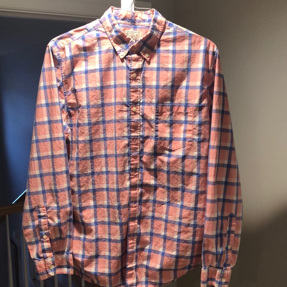 Men’s J crew long sleeve button down shirt